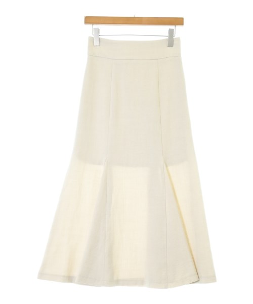 ViS(ヴィス)ひざ丈スカート ベージュ サイズ:M/2200652694048