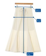 ViS（ヴィス）ひざ丈スカート ベージュ サイズ:M レディース/2200652694048