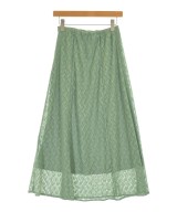 ViS（ヴィス）ロング・マキシ丈スカート 緑 サイズ:F レディース/2200702399114