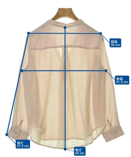 ViS（ヴィス）ブラウス ピンク サイズ:F レディース/2200706774030