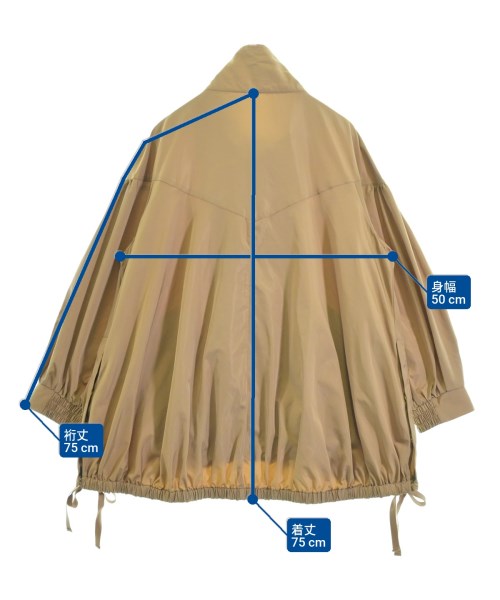 ViS（ヴィス）ブルゾン ベージュ サイズ:F レディース/2200660720012