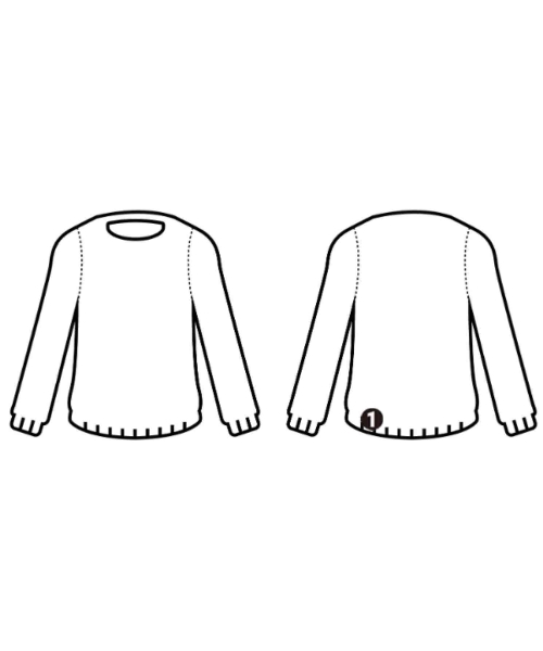 ViS（ヴィス）ニット・セーター ベージュ サイズ:F レディース/2200663902095