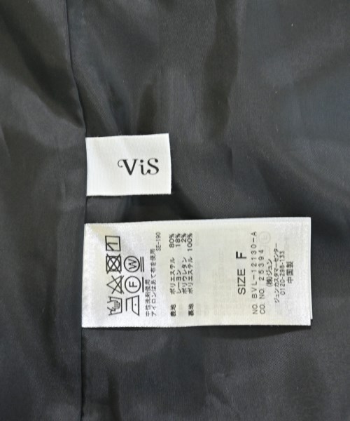 ViS（ヴィス）ベスト 黒 サイズ:F レディース/2200663166107