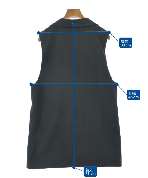 ViS（ヴィス）ベスト 黒 サイズ:F レディース/2200663166107