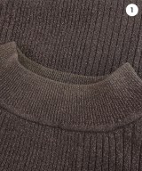 ViS（ヴィス）ニット・セーター 茶 サイズ:F レディース/2200668507011