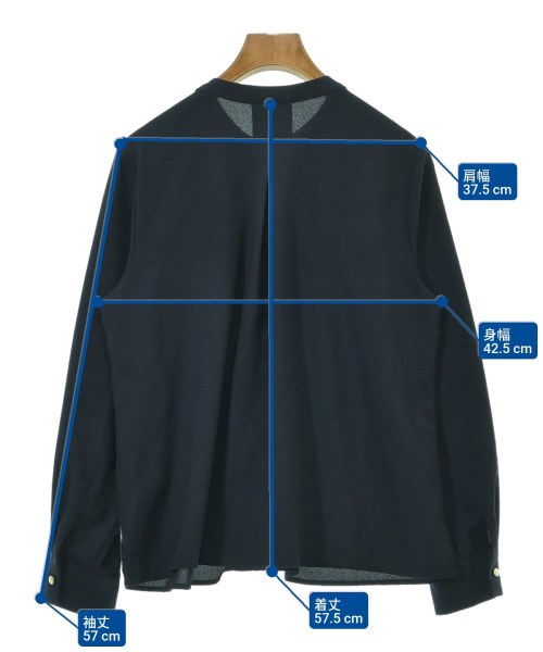 ViS（ヴィス）ブラウス 紺 サイズ:F レディース/2200670030033