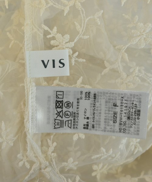 ViS（ヴィス）カジュアルシャツ 白 サイズ:F レディース/2200730653042
