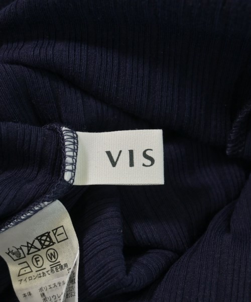 ViS（ヴィス）ワンピース 紺 サイズ:F レディース/2200725289027