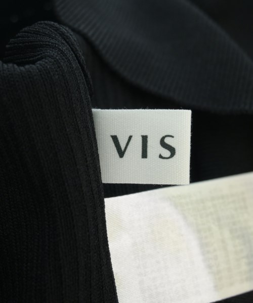 ViS（ヴィス）ベスト/ノースリーブ 黒 サイズ:F レディース/2200726088087