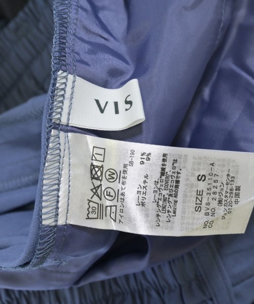 ViS（ヴィス）クロップドパンツ 青 サイズ:S レディース/2200733244063
