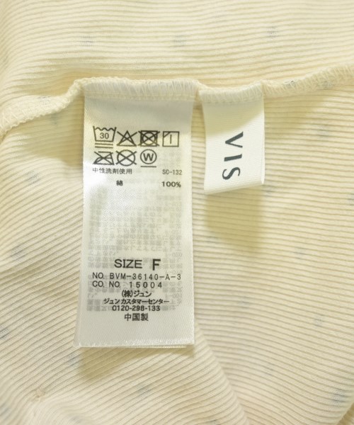 ViS（ヴィス）Tシャツ・カットソー 白 サイズ:F レディース/2200737134179