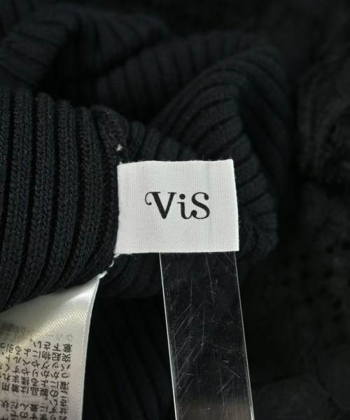 ViS（ヴィス）ニット・セーター 黒 サイズ:F レディース/2200681580084
