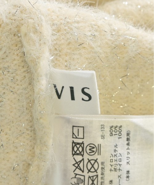 ViS（ヴィス）ニット・セーター 白 サイズ:F レディース/2200683594034