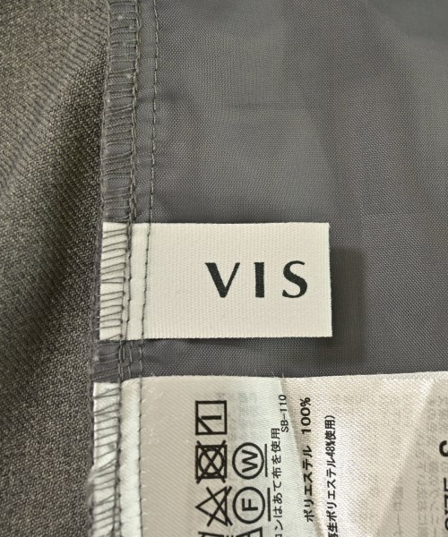 ViS（ヴィス）スラックス グレー サイズ:S レディース/2200690531039