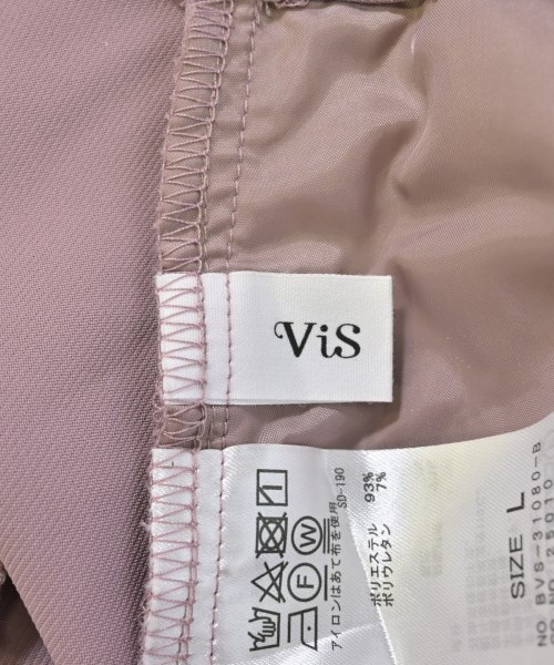 ViS（ヴィス）スラックス ピンク サイズ:L レディース/2200688078034