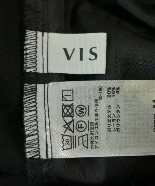 ViS（ヴィス）スラックス 黒 サイズ:M レディース/2200688202040