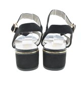 oriental traffic（オリエンタルトラフィック）サンダル 黒 サイズ:M(23cm位) レディース/2200620755047