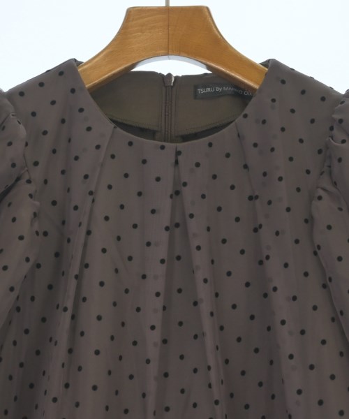 Tsuru（ツル）ワンピース 茶 サイズ:F レディース/2200630583098