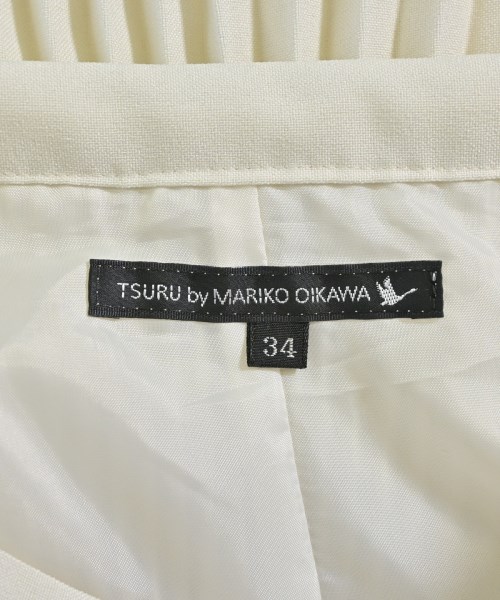 Tsuru（ツル）ロング・マキシ丈スカート 白 サイズ:34(XS位) レディース/2200633868055