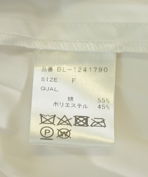 Tsuru（ツル）ブラウス 白 サイズ:F レディース/2200696228049