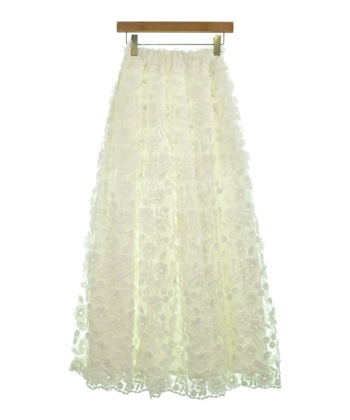 Tsuru(ツル)ロング・マキシ丈スカート 白 サイズ:36(S位)/2200652318074