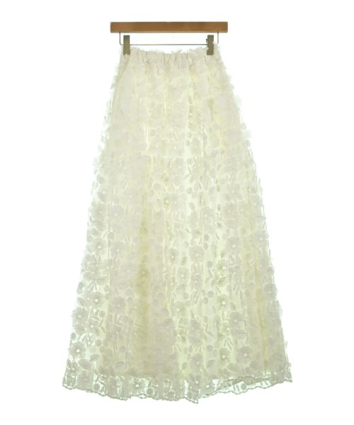 Tsuru（ツル）ロング・マキシ丈スカート 白 サイズ:36(S位) レディース/2200652318074