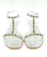 Tsuru（ツル）サンダル シルバー サイズ:EU39(25.5cm位) レディース/2200660507033