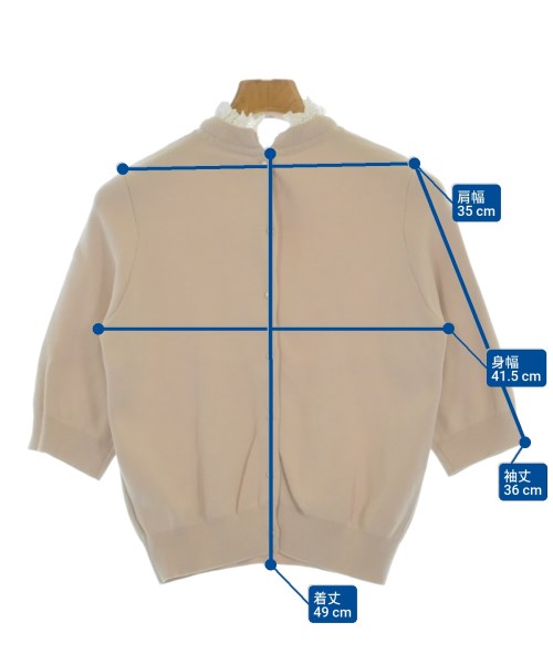 Tsuru（ツル）カーディガン ベージュ サイズ:F レディース/2200662166023