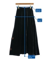 Tsuru（ツル）ロング・マキシ丈スカート 黒 サイズ:-(S位) レディース/2200721769141
