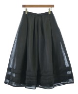 Tsuru（ツル）ロング・マキシ丈スカート 黒 サイズ:36(S位) レディース/2200687268146
