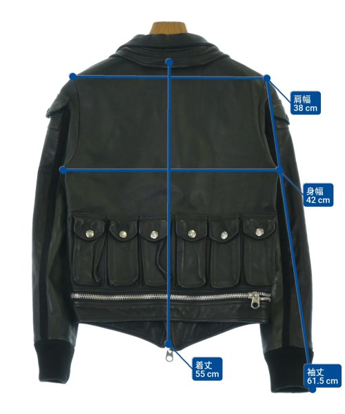 banal chic bizarre（バナルシックビザール）ライダース 黒 サイズ:2(M位) メンズ/2200638922028