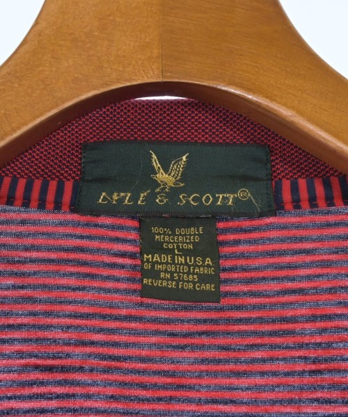LYLE&SCOTT（ライルアンドスコット）ポロシャツ 赤 サイズ:L メンズ/2200622959795