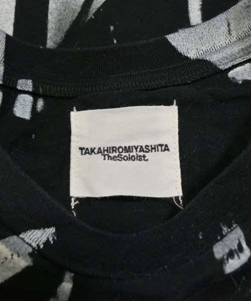 TAKAHIROMIYASHITATheSoloist.（タカヒロミヤシタザソロイスト）Tシャツ・カットソー 黒 サイズ:52(XXL位) メンズ/2200623139134