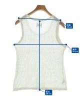 TAKAHIROMIYASHITATheSoloist.（タカヒロミヤシタザソロイスト）タンクトップ 白 サイズ:44(S位) メンズ/2200623139141