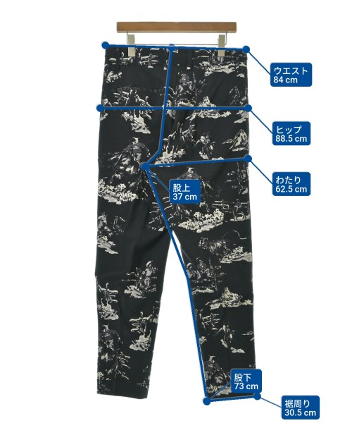 TAKAHIROMIYASHITATheSoloist.（タカヒロミヤシタザソロイスト）スラックス 黒 サイズ:46(M位) メンズ/2200594329930