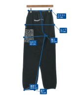 TAKAHIROMIYASHITATheSoloist.（タカヒロミヤシタザソロイスト）スウェットパンツ 黒 サイズ:46(M位) メンズ/2200637788021