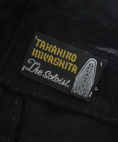 TAKAHIROMIYASHITATheSoloist.（タカヒロミヤシタザソロイスト）ストール 黒 サイズ:- メンズ/2200637788052