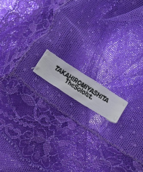 TAKAHIROMIYASHITATheSoloist.（タカヒロミヤシタザソロイスト）ストール 紫 サイズ:- メンズ/2200637788069