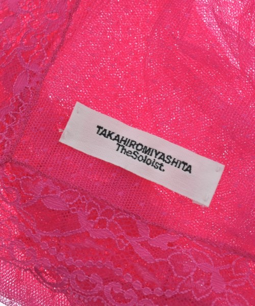 TAKAHIROMIYASHITATheSoloist.（タカヒロミヤシタザソロイスト）ストール ピンク サイズ:- メンズ/2200637788083