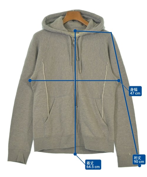 TAKAHIROMIYASHITATheSoloist.（タカヒロミヤシタザソロイスト）パーカー グレー サイズ:48(L位) メンズ/2200623990087