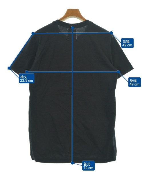 TAKAHIROMIYASHITATheSoloist.（タカヒロミヤシタザソロイスト）Tシャツ・カットソー 黒 サイズ:48(L位) メンズ/2200623990117