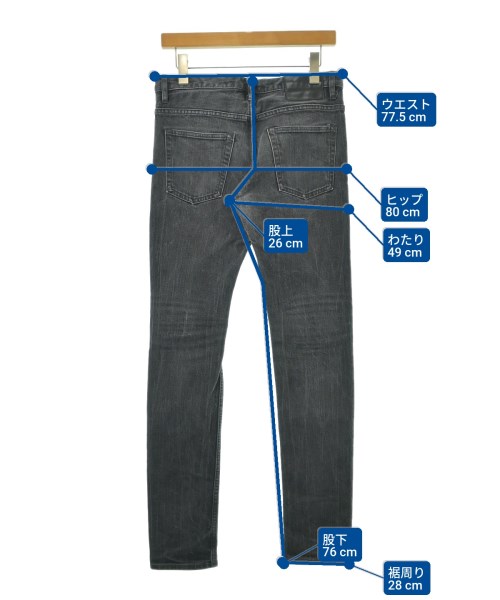 TAKAHIROMIYASHITATheSoloist.（タカヒロミヤシタザソロイスト）デニムパンツ グレー サイズ:31(M位) メンズ/2200542171079