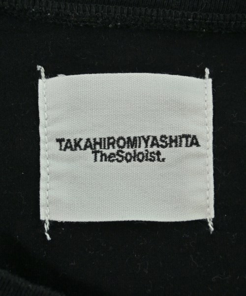 TAKAHIROMIYASHITATheSoloist.（タカヒロミヤシタザソロイスト）Tシャツ・カットソー 黒 サイズ:44(S位) メンズ/2200624147091