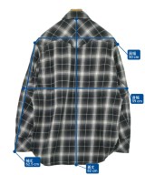 TAKAHIROMIYASHITATheSoloist.（タカヒロミヤシタザソロイスト）カジュアルシャツ 黒 サイズ:44(S位) メンズ/2200633403065