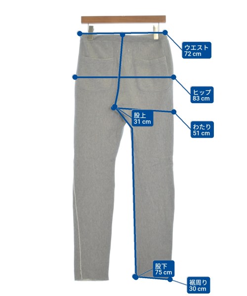 TAKAHIROMIYASHITATheSoloist.（タカヒロミヤシタザソロイスト）スウェットパンツ グレー サイズ:48(L位) メンズ/2200618458028