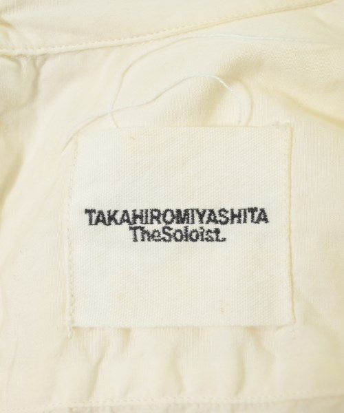 TAKAHIROMIYASHITATheSoloist.（タカヒロミヤシタザソロイスト）カジュアルシャツ 白 サイズ:46(M位) メンズ/2200619196028