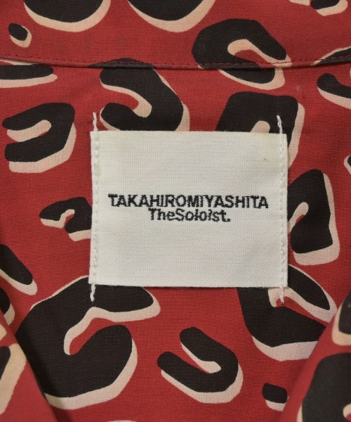 TAKAHIROMIYASHITATheSoloist.（タカヒロミヤシタザソロイスト）カジュアルシャツ 赤 サイズ:46(M位) メンズ/2200673779038