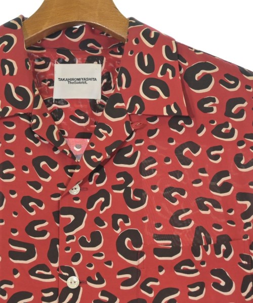 TAKAHIROMIYASHITATheSoloist.（タカヒロミヤシタザソロイスト）カジュアルシャツ 赤 サイズ:46(M位) メンズ/2200673779038