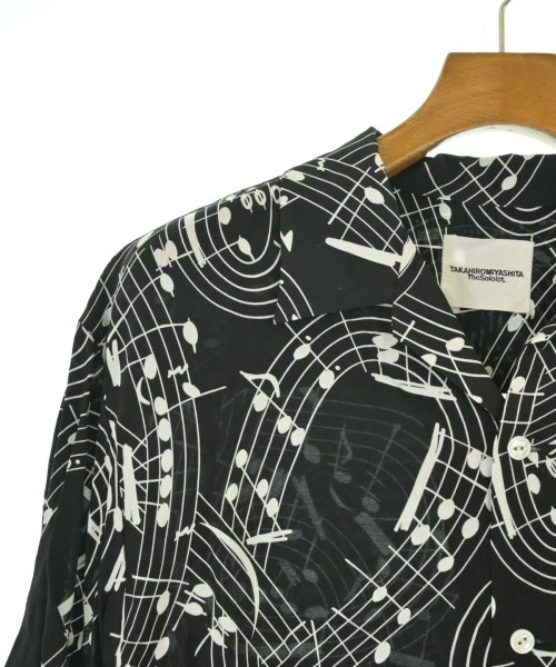 TAKAHIROMIYASHITATheSoloist.（タカヒロミヤシタザソロイスト）カジュアルシャツ 黒 サイズ:48(L位) メンズ/2200677017242