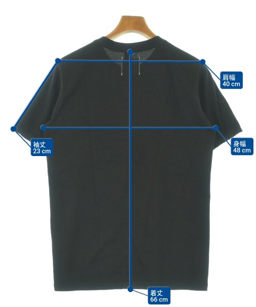 TAKAHIROMIYASHITATheSoloist.（タカヒロミヤシタザソロイスト）Tシャツ・カットソー 黒 サイズ:44(S位) メンズ/2200677017464